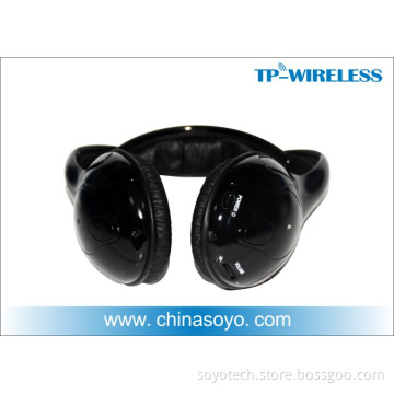 2.4G Wireless Silent Party Headphones with Built-in Rechargeable Li-Battery
